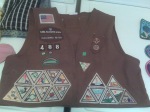 Front of Brownie Vest